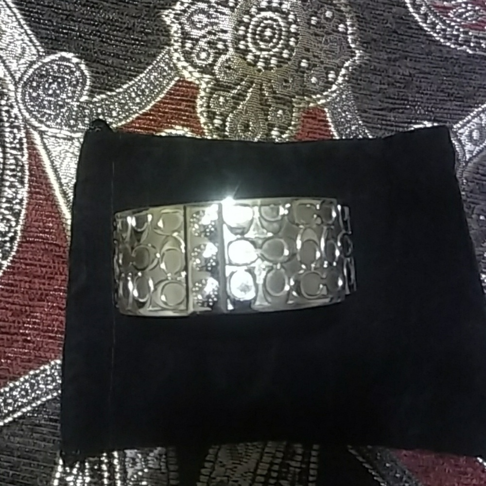 Vintage Coach Silver Bangle